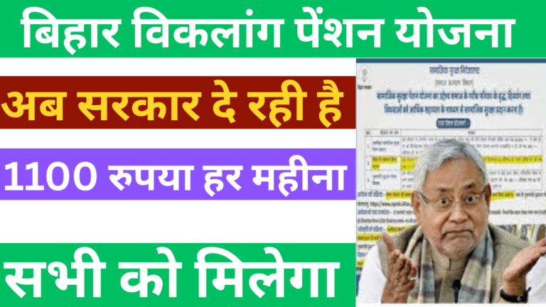 Bihar Viklang Pension 2025